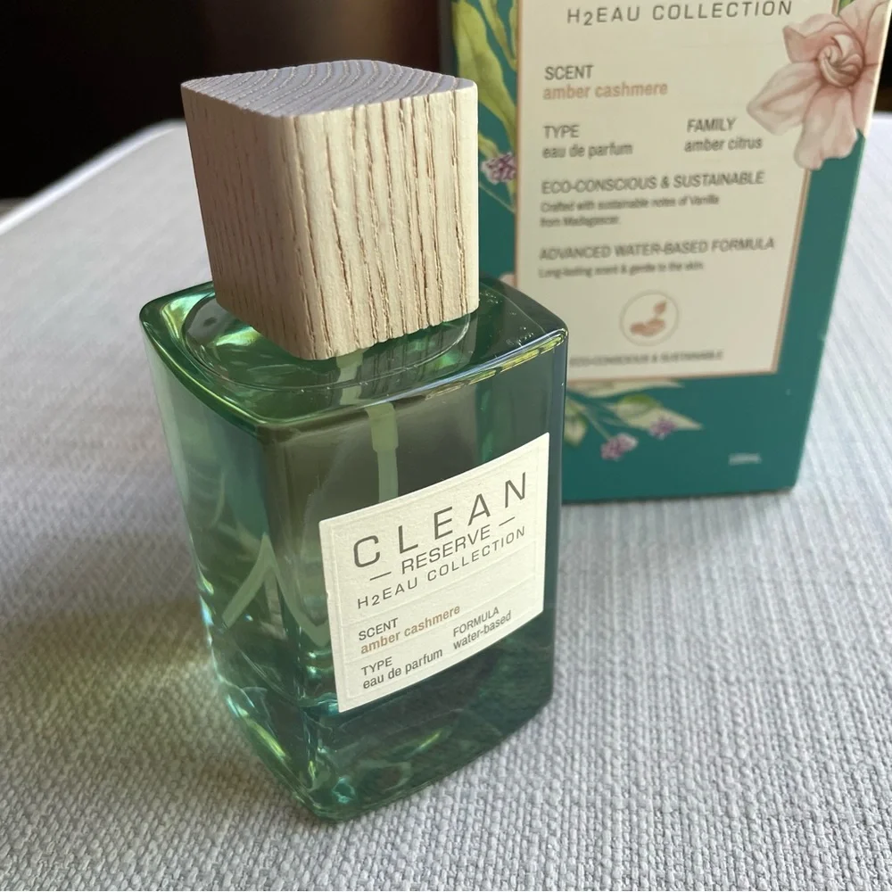 Clean Reserve H2EAU Collection - amber cashmere 3.4oz